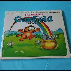 The Second Garfield Treasury By Jim Davis Paperback, Pre-owned, 1983, VINTAGE